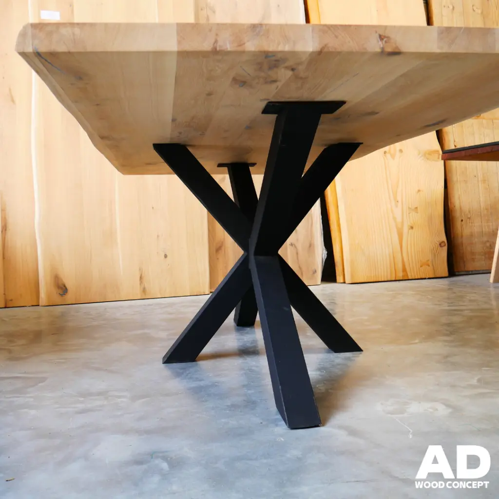 pieds de table central