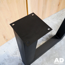Pieds de Table en U (100mm X 100mm)
