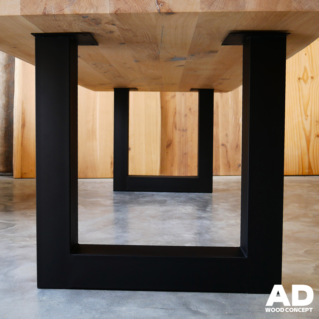 Pieds de Table en U (100mm X 100mm)