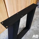 Pieds de Table Trapèze (100mm X 100mm)