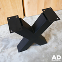 Petits pieds de table en U