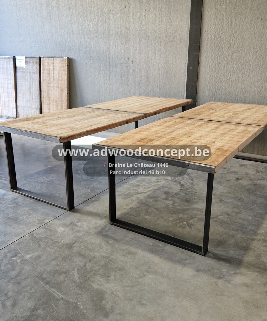 Table industrielle 280CM x 105CM