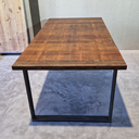 Table en planche d'azobé