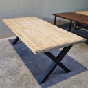 Table en bois de coffrage (Bords Réguliers)