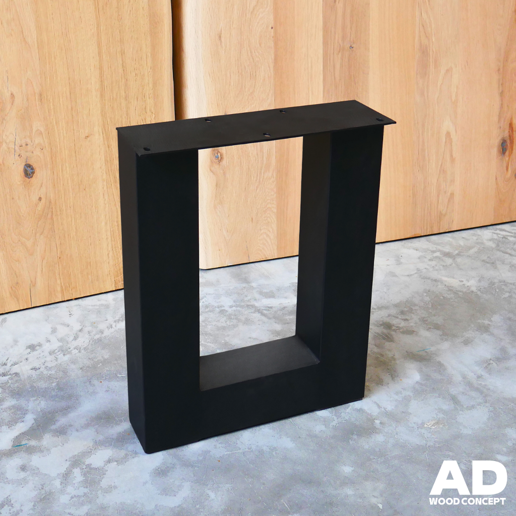 Petits pieds de table en U