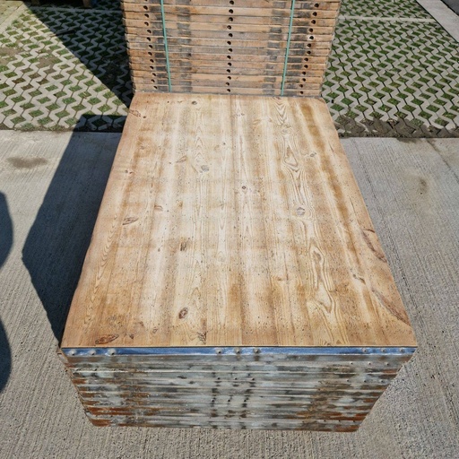 Panneau de coffrage nettoyé