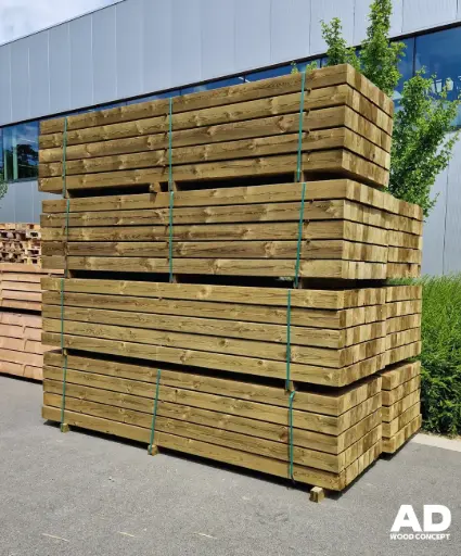 Poutre en bois autoclavés 300x12x12